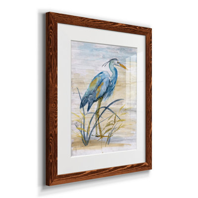 Blue Heron I - reproduction d'art