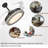 42'' Ceiling Fan with LED Lights