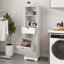 Armoire de trieur de linge inclinable à un tiroir