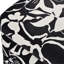 Floral fonctionnel pour toute pièce, avec coussins de compartiments cachés - floral noir, 37,88 po de profondeur, 19,02 de largeur, 16,78 de hauteur, charnières douces et polyvalentes, idéal pour la décoration intérieure