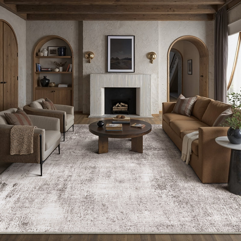 Liam Modern Abstract Area Rug, Runner 2'3" x 7'6"