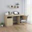 Bureau d'ordinateur avec rangement en bois d'ingénierie-1625287214