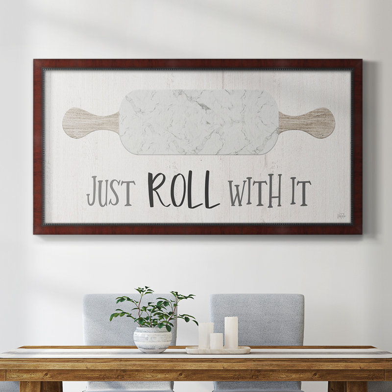 «Roll With It» - Reproduction d'un seul cadre photo sur toile, H 25 po x l 45 po x P 2,5 po