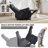 PU Single Motor Power Lift Recliner Chair With Massage And Heat For Elderly, Heavy Duty Motion Mechanism And One USB For Charging, Max Reclining Angle 155°-1433200560