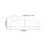 Chaise longue d'intérieur simple en similicuir