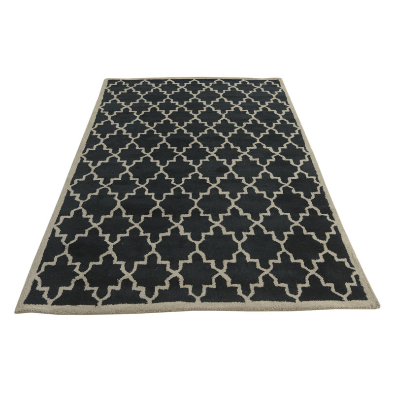Otto Black Rug