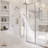 Complete Shower System with Rough in-Valve-84091125