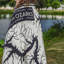 Lake of the Ozarks Map Wool Throw Blanket