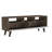 Durable TV Stand 2.0 With Three Open Shelves And Two Drawers, Ideal For Tvs Up To 52 Inches, Maximizing Storage And Style., TV Stand