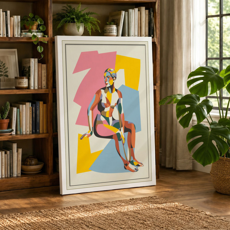 Print, 18x12 - 45.7 x 30.5 cm, Teal Border