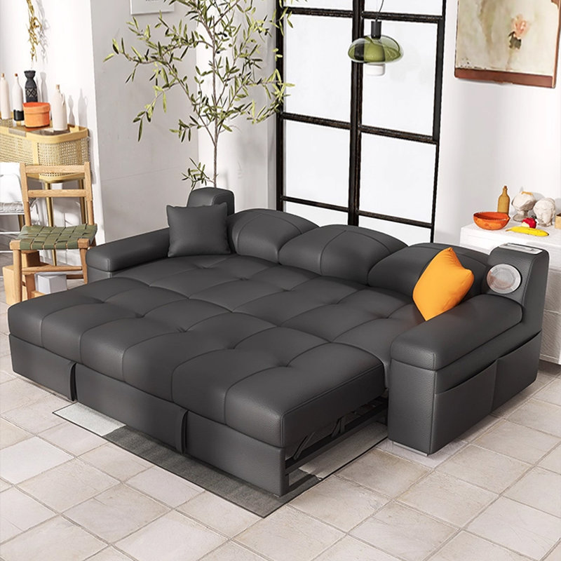 Canapé modulaire Black Cat, H 35,43 po x l 86,61 po x P 35,43 po