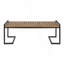 Banc de patio moderne, banc industriel-1894033835