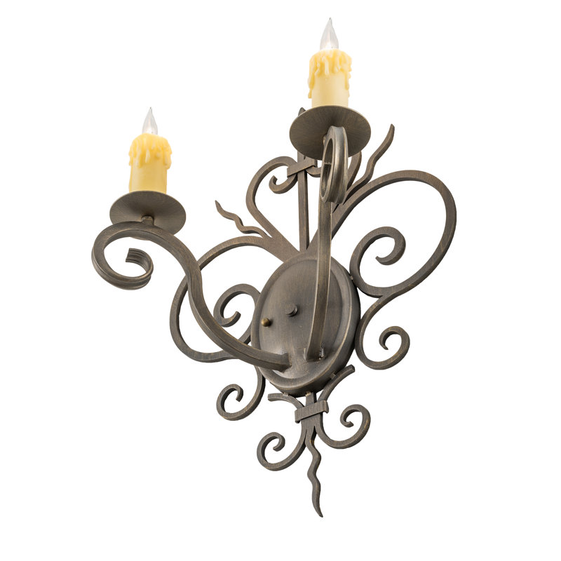 Kenneth 2 - Light Candle Wall Light