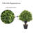 Guttenberg Faux Boxwood Topiary in Pot