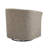 Wilmore Swivel Upholstered Accent Chair with Curved Backrest-720846532