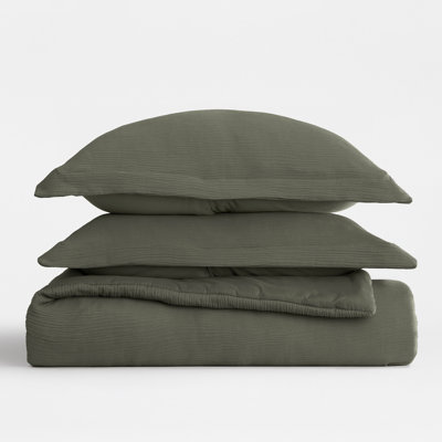 Cloud Gauze Textured Comforter Set