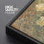 Abstrait botanique rétro, bouquet de fleurs, campagne française, images extra larges, impression sur toile encadrée-108941485-111665840