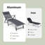 Mayetta 66cm Long Reclining Single Chaise
