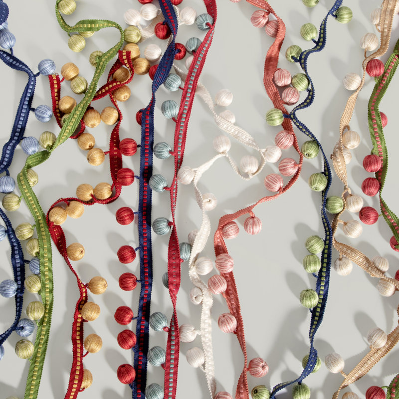 Passementerie Volume I Claude Fabric, Blue