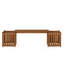 173.9 cm W Outdoor Planter Bench