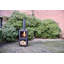 Square Terrace Heater with Wood Store-1381148527