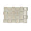 Hanami™ Porcelain Grid Metal Look Mosaic Wall & Floor Tile-72214624