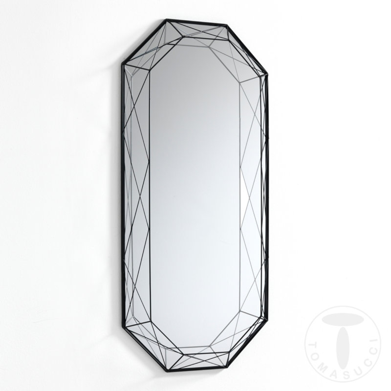 Shiflet Metal Flat Wall Mirror