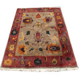 Zagros One-of-a-Kind 4'1" X 5'8" Area Rug