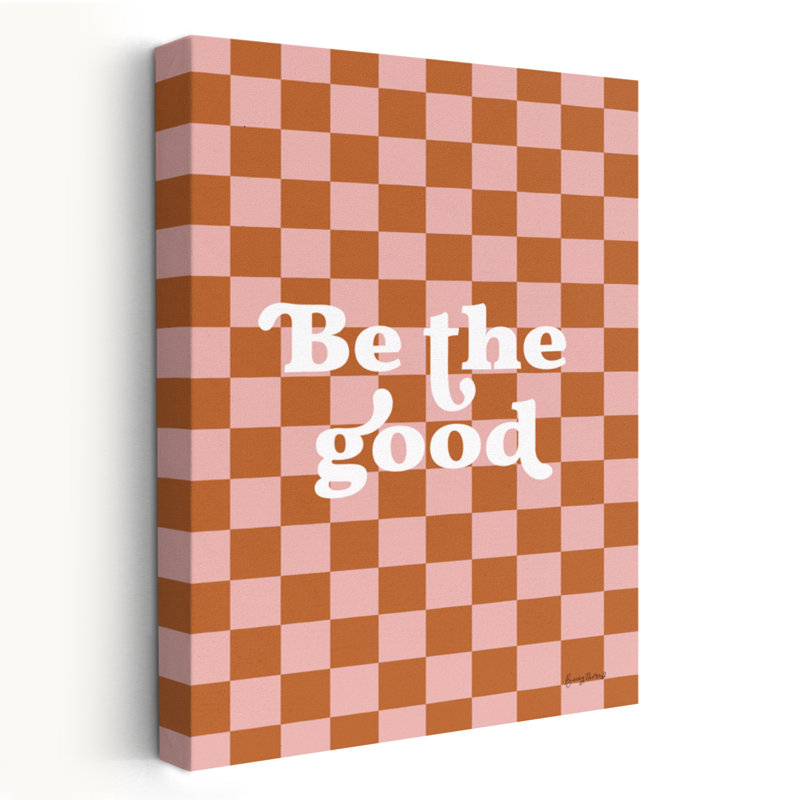 «Be The Good II», art inspirant des dames brunes, H 48 po x l 32 po