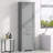 Tall Bathroom Storage Cabinet with Adjustable Shelves - Gray-2015428983