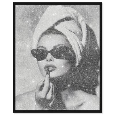 Retro Vanity Vibe Graphic Art Canvas