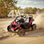 24V Kids Ride on Car 4WD 2 Seating with Télécommande - UTV électrique avec musique et lumières, rouge-125177345