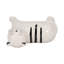 Sagebrook Home's Ceramic 7" Standing Kitty Figurine, Delightful Black And White Decor Piece
