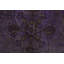 Tapis mauve en laine des années 1970 de 6 pi 8 po x 9 pi 11 po Fahima