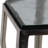 Side Table with Glass Top and Metal Frame - Modern Accent for Living Room or Small Spaces - Narrow End Table for Home Decor-1712985090-1712985088