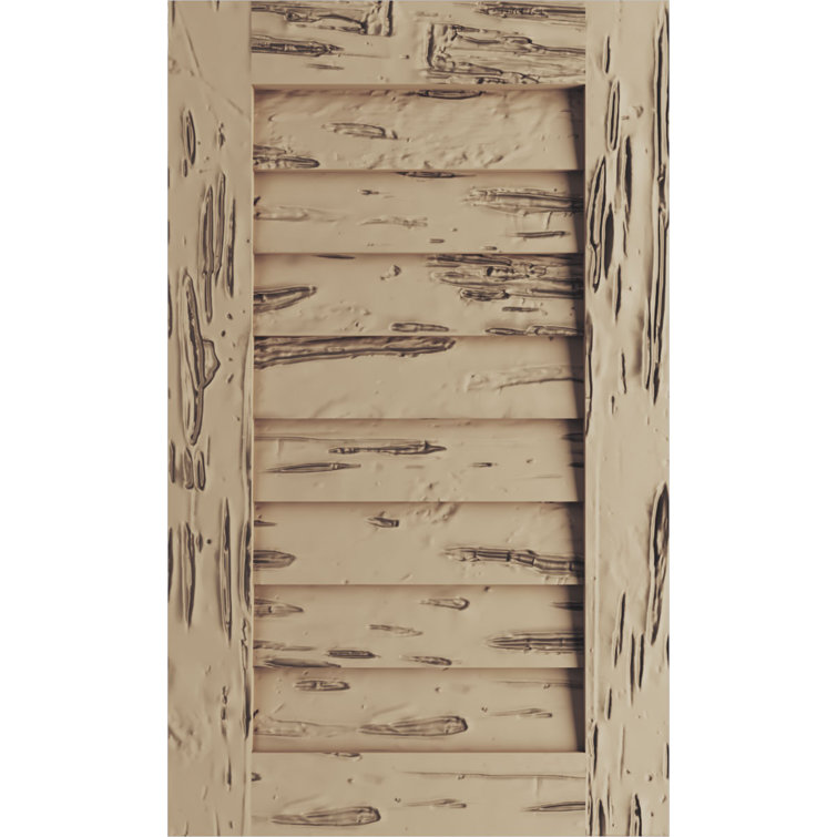 Évent rectangulaire en faux bois Timberthane