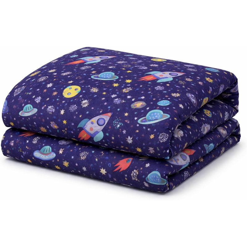 NZ Cotton Blend Abstract Duvet Cover Set with Pillowcases, Single