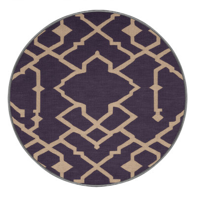 Tapis mauve lavable à la machine