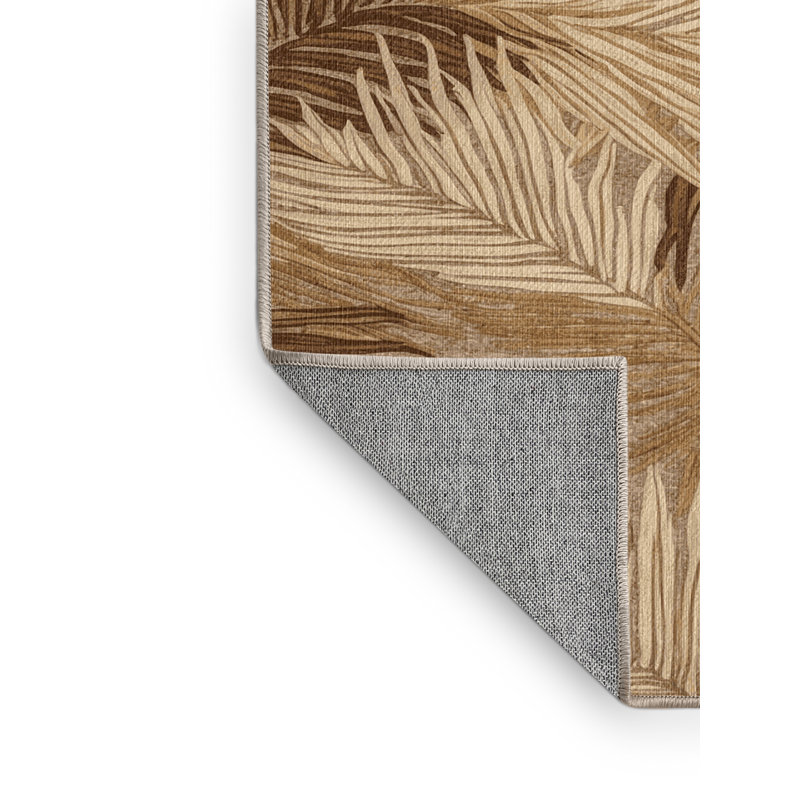  Tapis lavable Hawaiian Coconut Palm, Rond 4 pi