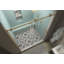 Porte de douche coulissante simple sans cadre l 48 po x H 80 po Coraline-49950208-49956597