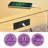 59.2'' W Manufactured Wood Top Height-Adjustable Workbench with Wheels