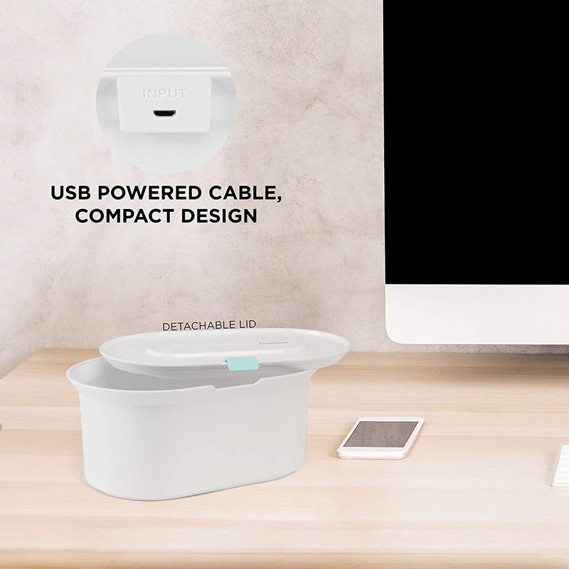 Ivation 8.9'' W White Case