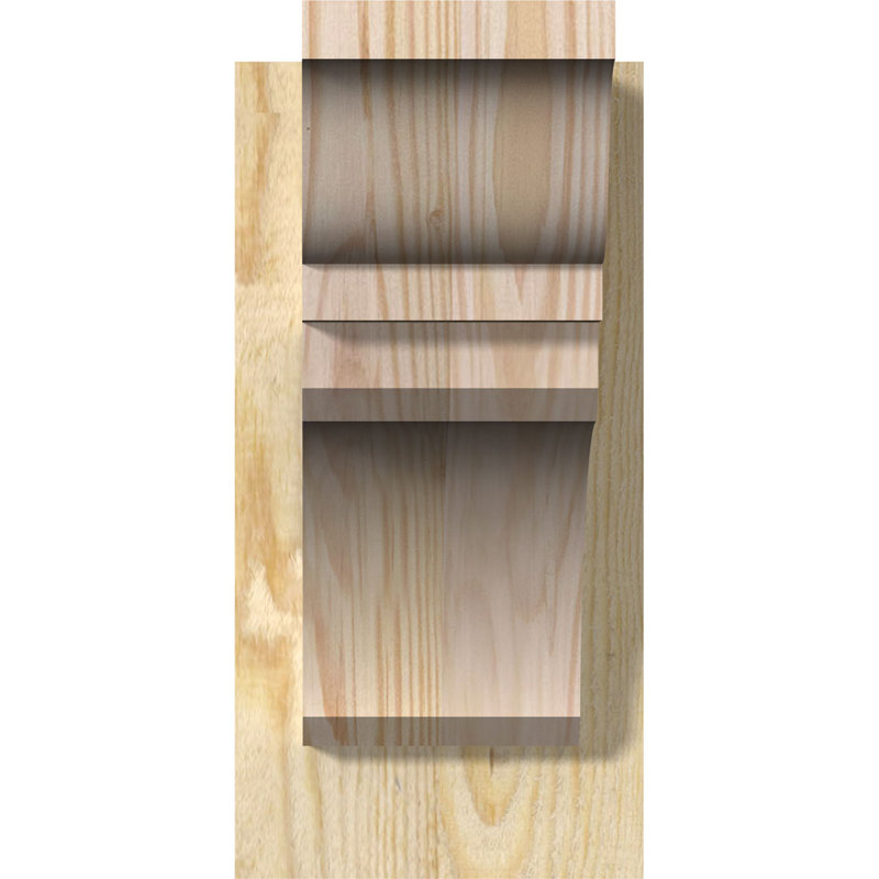 Perspectives traditionnelles Legacy, P 12 po x H 12 po, Sapin Douglas de 6 po (sciage brut)