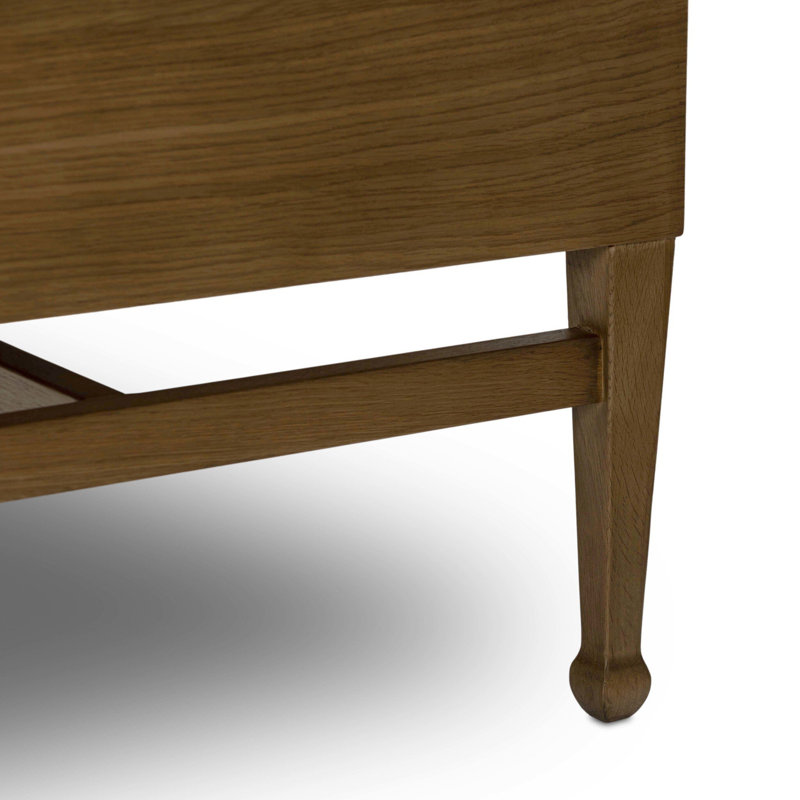 Priscilla Dining Bench-49"-Crypton Wayfarer Snow, 32" H x 74" W x 26.5" D
