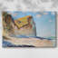 Falaises près de Pourville, 1882 - Toile tendue avec châssis-1064768238