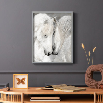 Affection II Framed Print - Solid Wood