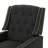 Tufted Recliner Classic Fabric Push Back Chair-506667183