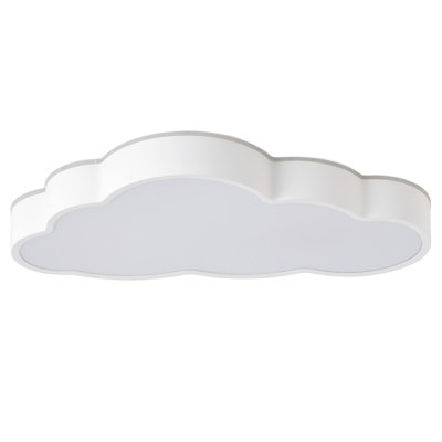 1-Cloud shaped white LED dimmable ceiling light