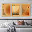 «Classical Artwork Mid Century Modern Boho Bauhaus», reproduction sur toile 3 pièces-91874957-91874956
