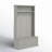 Corte 42.5 " Wide Hall Tree with Drawers and Shelves-1003658249
